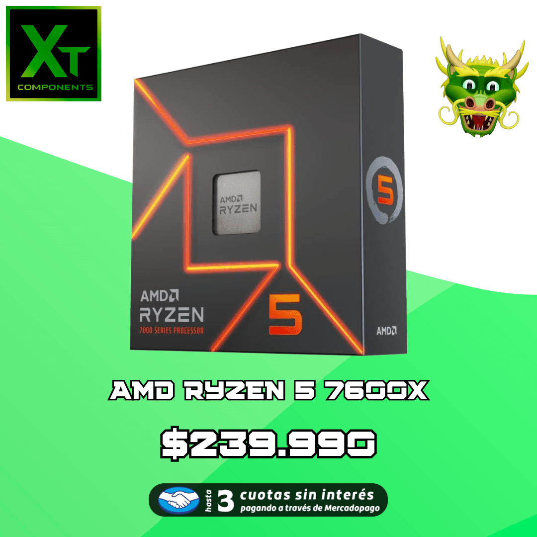 AMD Ryzen 5 7600X [100-100000593WOF] | SoloTodo.cl