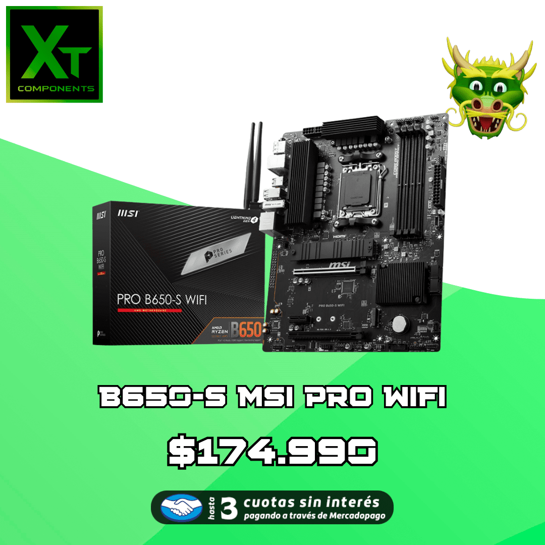 B650-S MSI PRO WIFI B650-S MSI PRO WIFI - Imagen 1