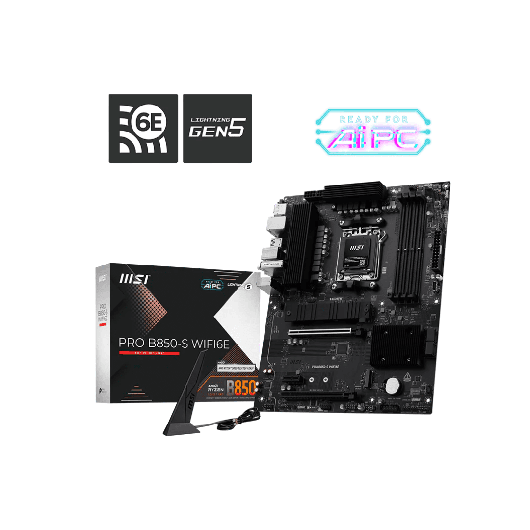 B850-S MSI PRO WIFI6E - Imagen 1