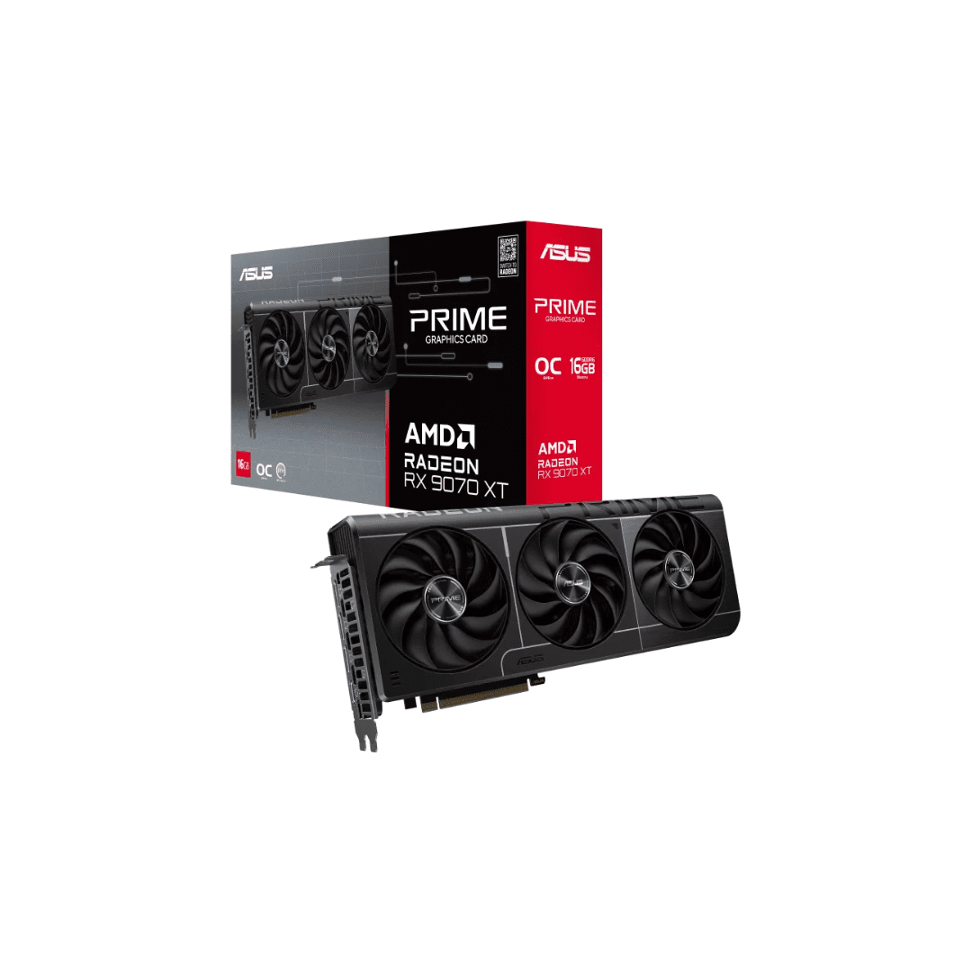 RX 9070XT ASUS PRIME OC 16GB GDDR6 - Imagen 1