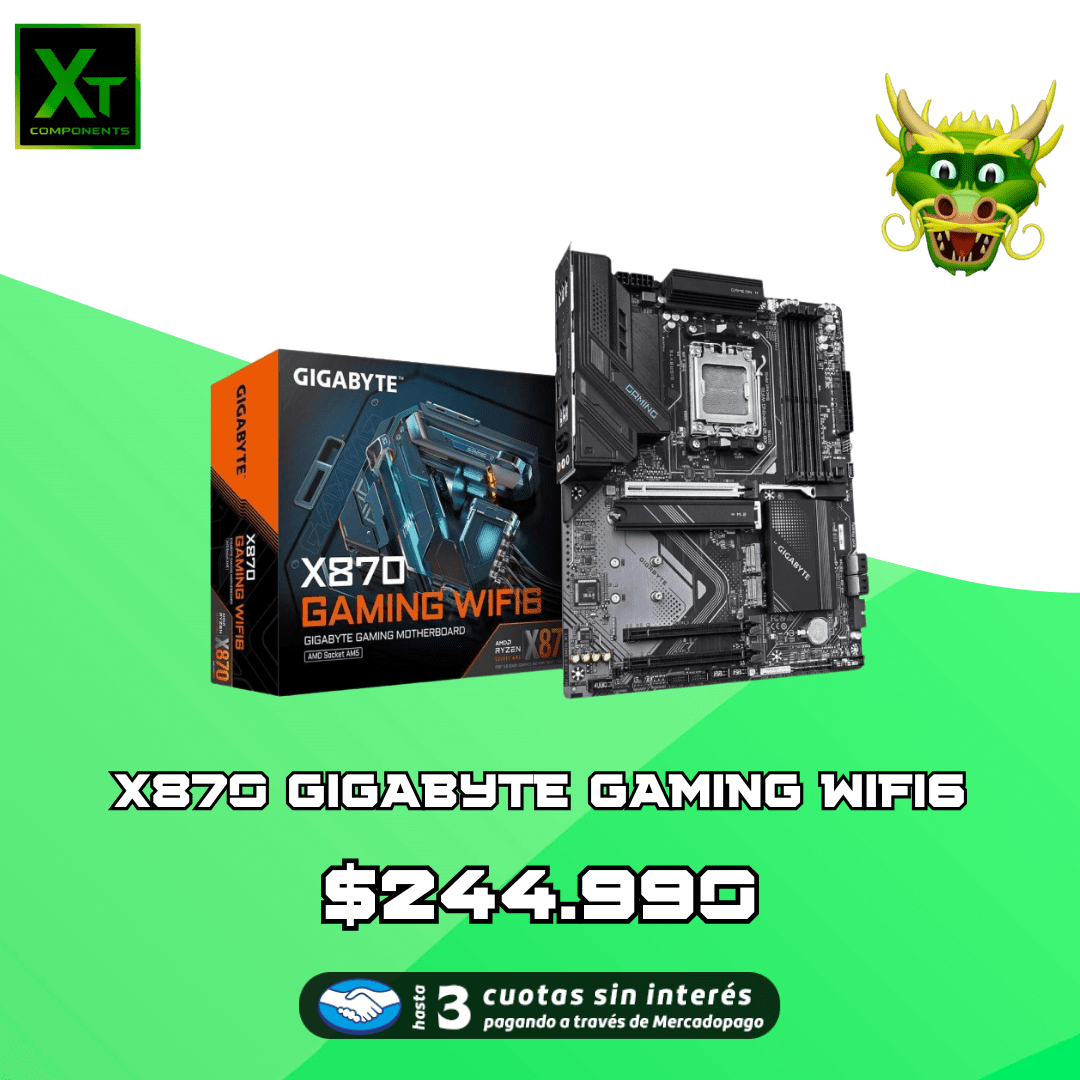 x870 GIGABYTE GAMING WIFI6 - Imagen 1