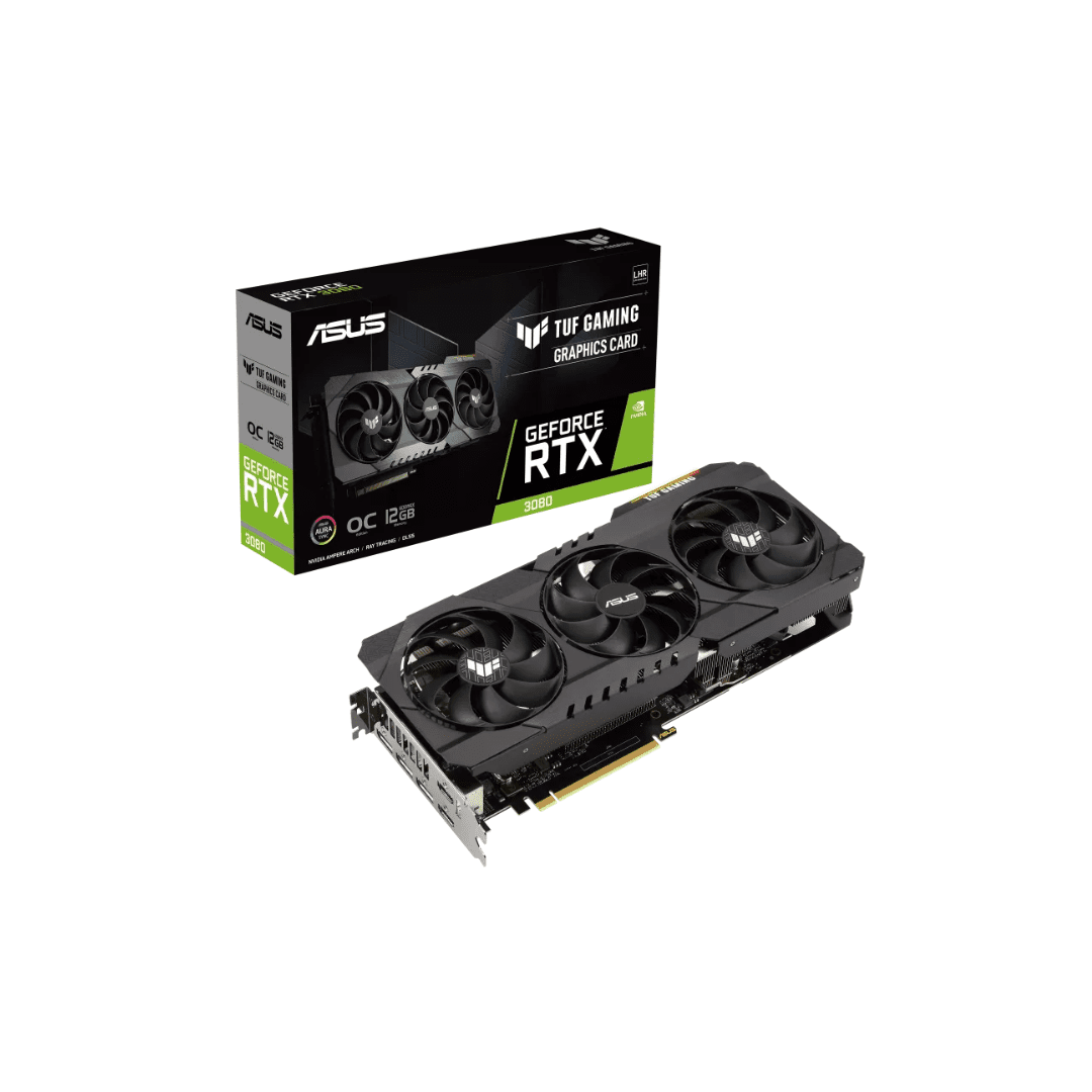 RTX 3080 ASUS TUF OC 10GB GDDR6X (USADA) - Imagen 1