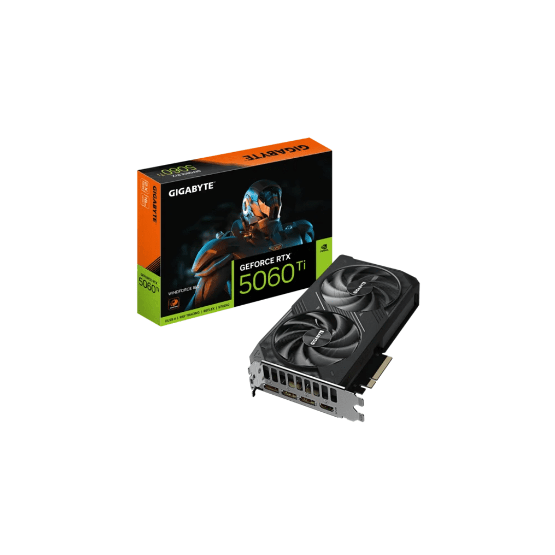 5060 TI RTX 5060 TI GIGABYTE WINDFORCE 16GB GDDR7 - Imagen 1