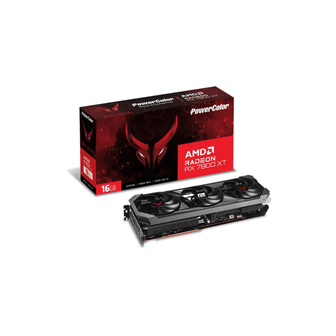 RX 7800XT POWER COLOR RED DEVIL OC 16GB GDDR6 (USADA) - Imagen 1
