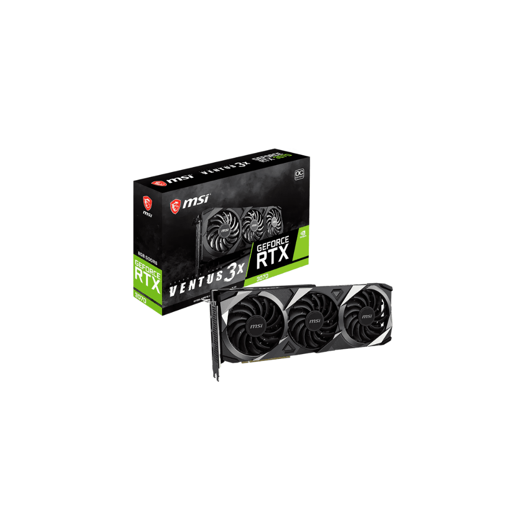 RTX 3070 MSI VENTUS 3X OC 8GB GDDR6 (USADA) - Imagen 1