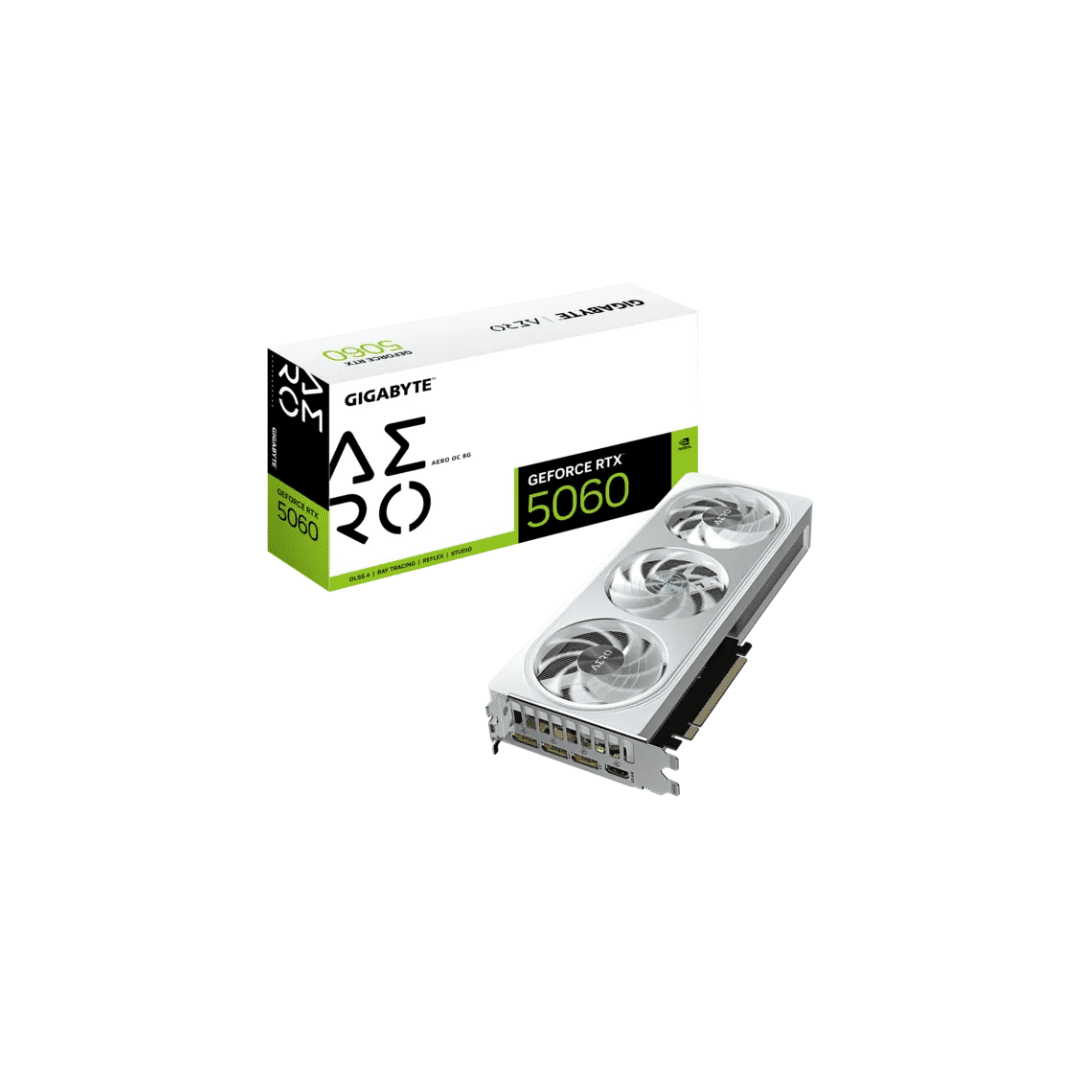 RTX 5060 GIGABYTE AERO OC 8GFB GDDR7 (INGRESANDO) - Imagen 1