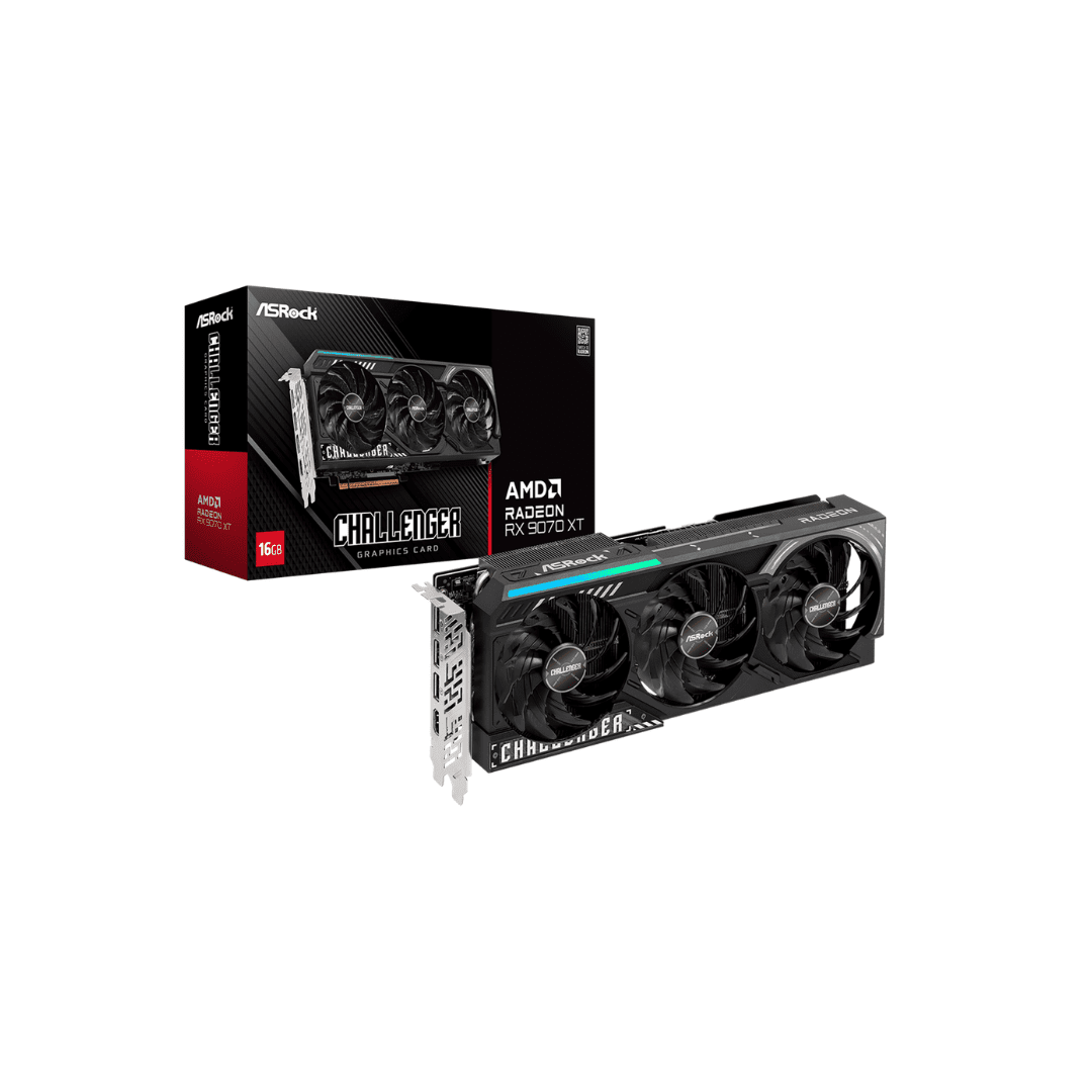 RX 9070XT ASROCK CHALLENGER OC 16GB GDDR6 - Imagen 1