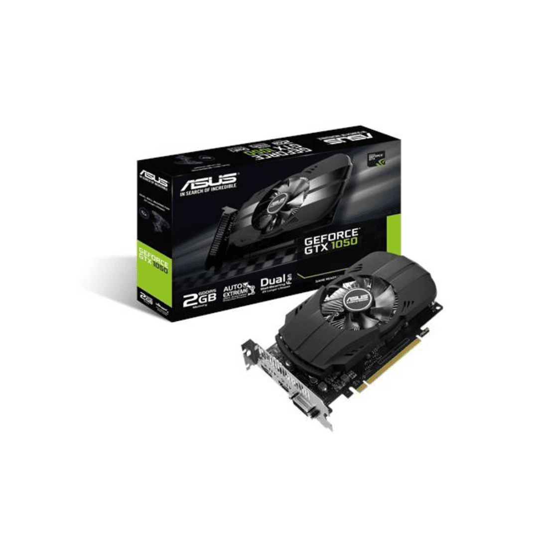 GTX 1050 ASUS PHOENIX 2GB GDDR5 (USADA) - Imagen 1