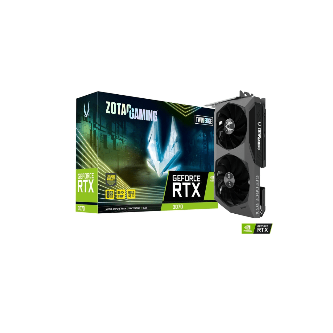 RTX 3070 ZOTAC TWIN EDGE OC 8GB GDDR6 (USADA) - Imagen 1