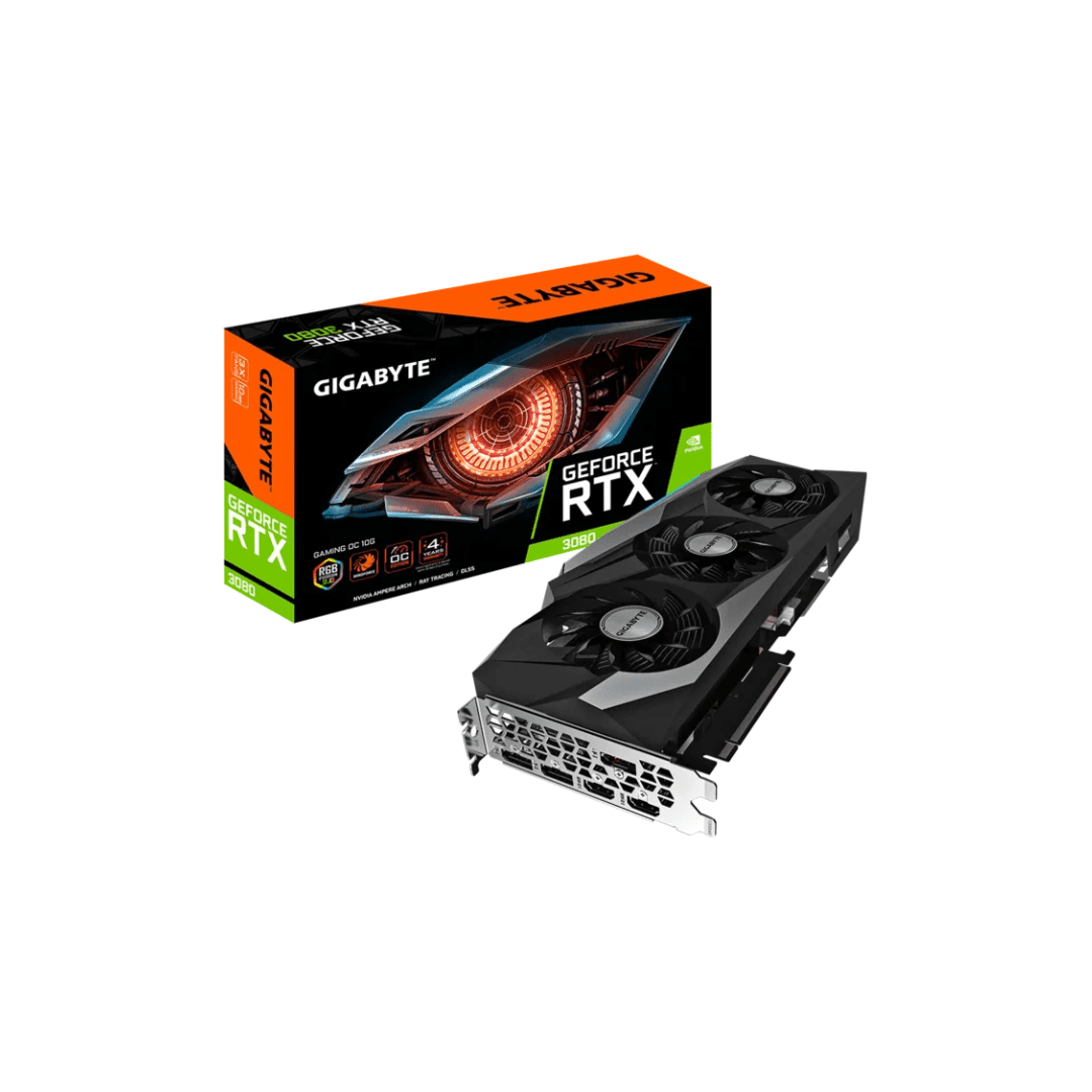 3080 RTX 3080 GIGABYTE GAMING OC 10GB GDDR6X (USADA) (INGRESANDO) - Imagen 1