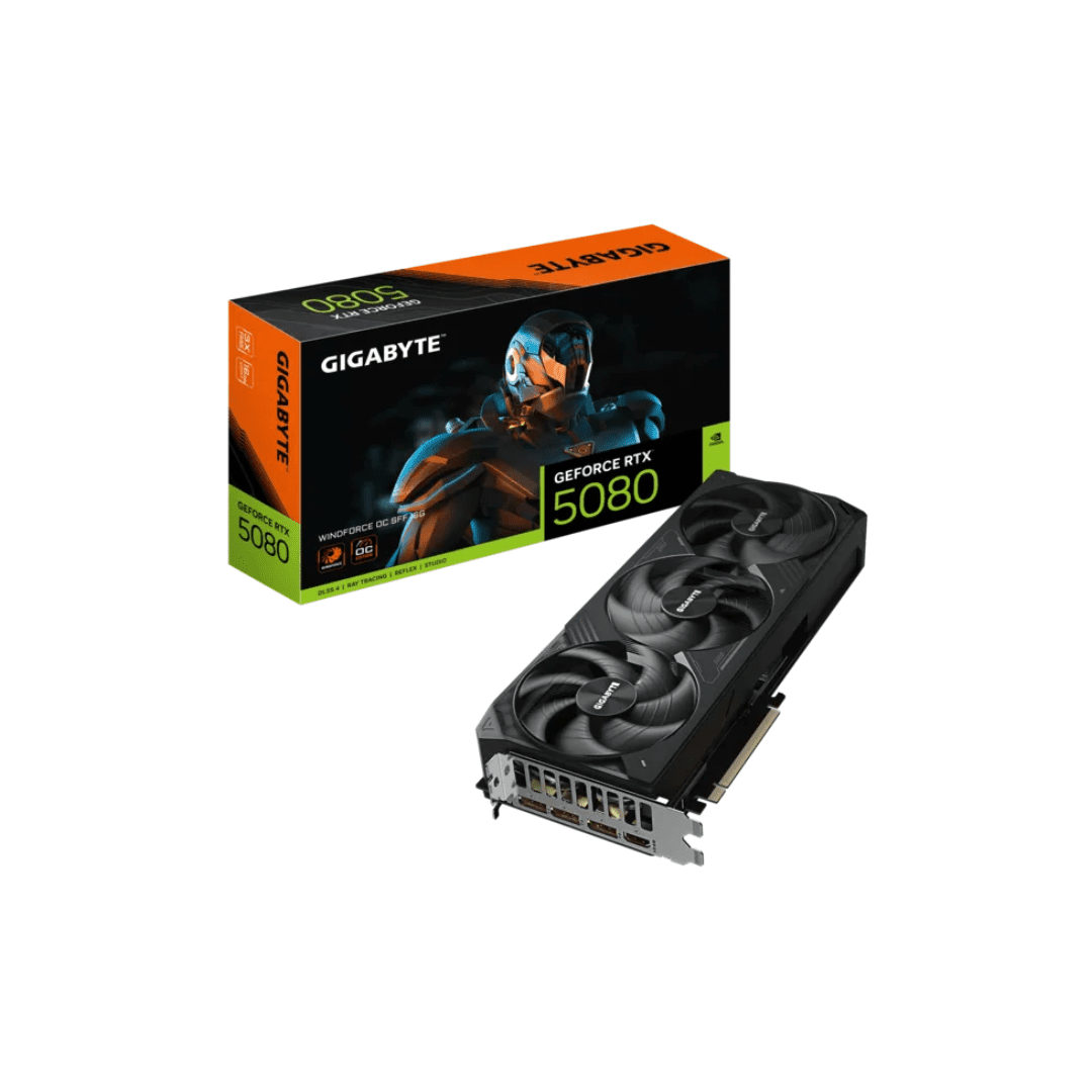 RTX 5080 GIGABYTE WINDFORCE OC 16GB GDDR7 - Imagen 1