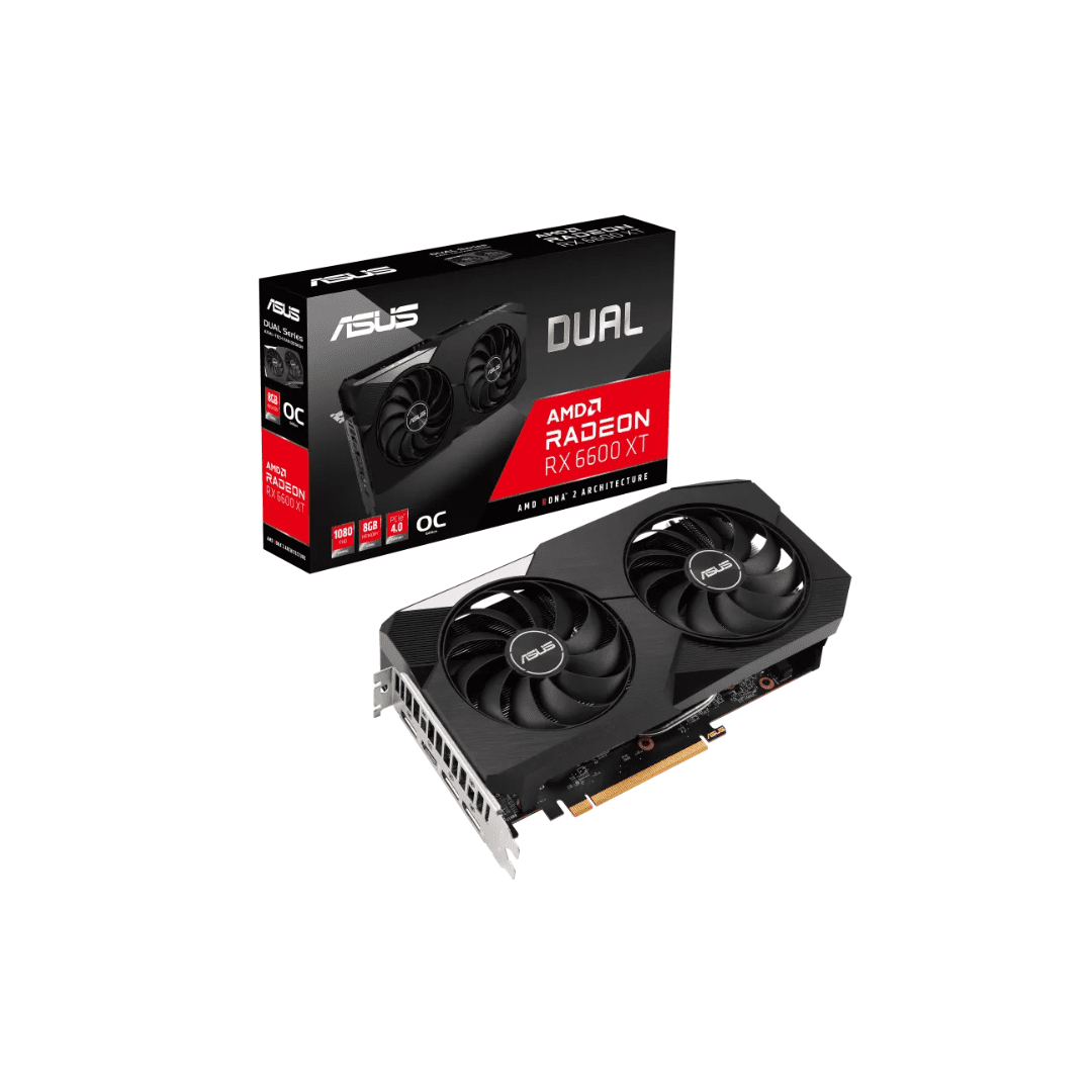 6600xt RX 6600XT ASUS DUAL OC 8GB GDDR6 (USADA) (INGRESANDO) - Imagen 1