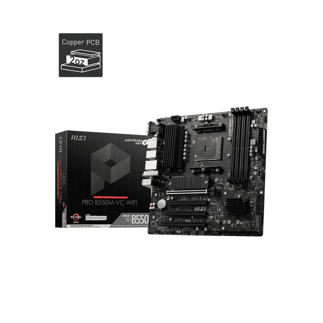 B550M B550M-VC MSI PRO WIFI - Imagen 1