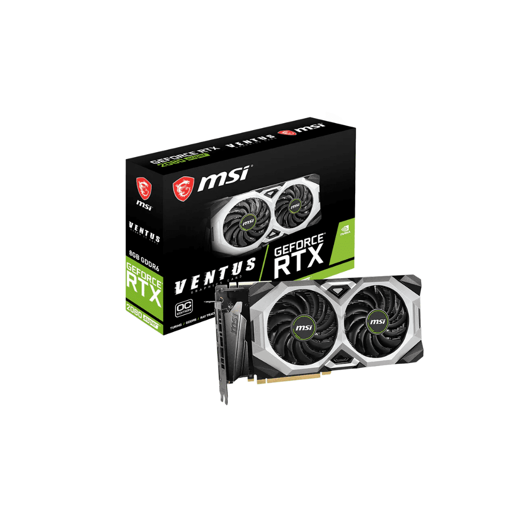 rtx 2080 super RTX 2080 SUPER MSI VENTUS 2X OC 8GB GDDR6 (USADA) - Imagen 1