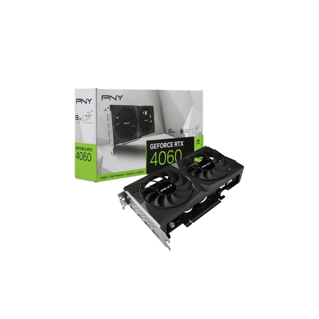 RTX 4060 PNY VERTO DUAL FAN 8GB GDDR6 (USADA) (INGRESANDO) - Imagen 1
