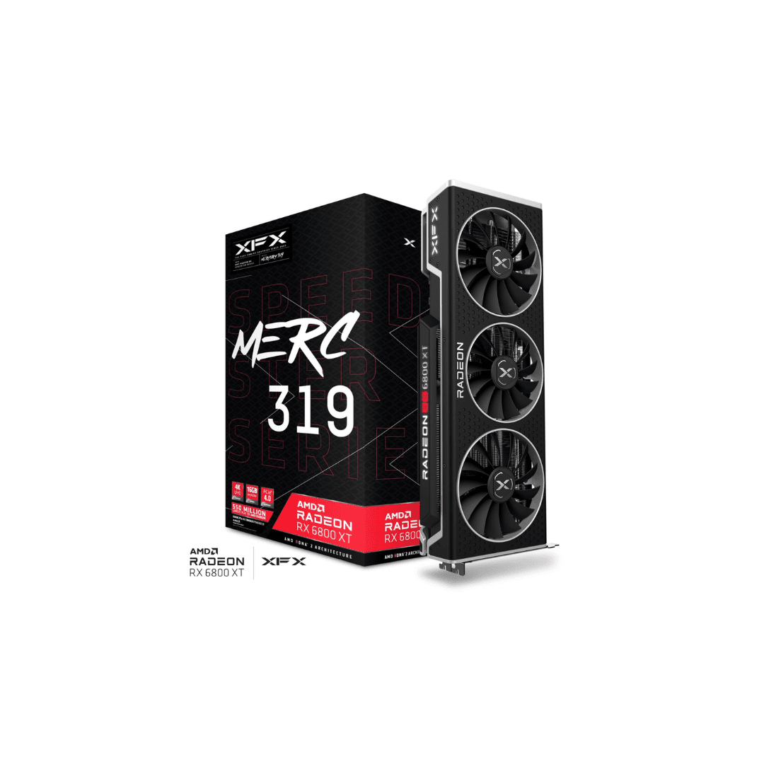 rtx 6800xt xfx RX 6800XT XFX MERC 319 16GB GDDR6 (USADA) (INGRESANDO) - Imagen 1