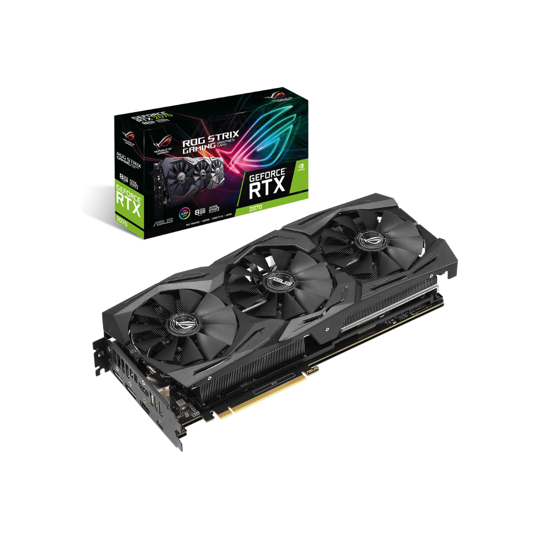 2070 RTX 2070 ADVANCED ASUS ROG STRIX OC 8GB GDDR6 (USADA) - Imagen 1