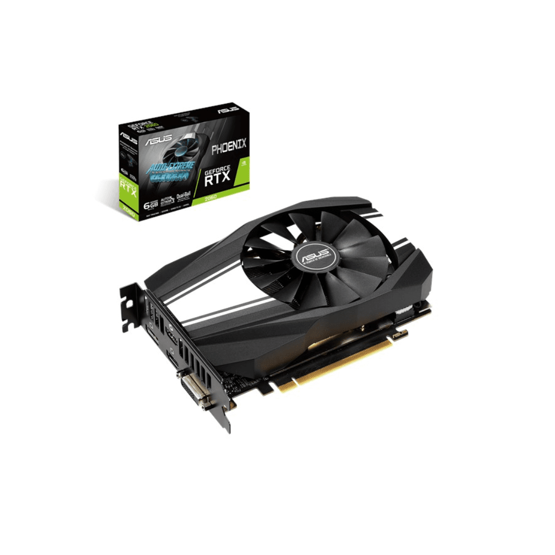 2070 (4) RTX 2060 ASUS PHOENIX 6GB GDDR6 (USADA) - Imagen 1