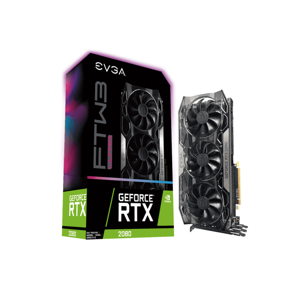 3070 (10) RTX 2080 EVGA FTW3 ULTRA 8GB GDDR6 (USADA) - Imagen 1
