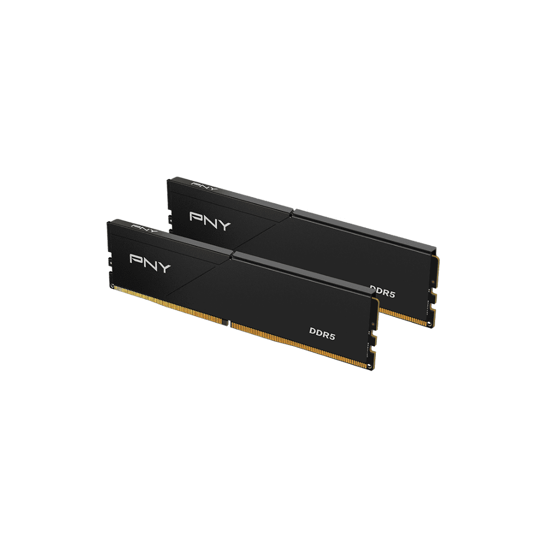 3070 (16) MEMORIA RAM DDR5 32GB 2X16 PNY LOW PROFILE 5600MHZ CL46 - Imagen 1