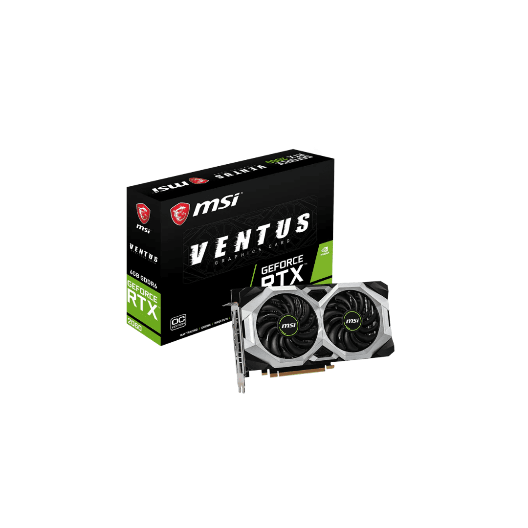 3070 (47) RTX 2060 MSI VENTUS 6GB GDDR6 (USADA) - Imagen 1