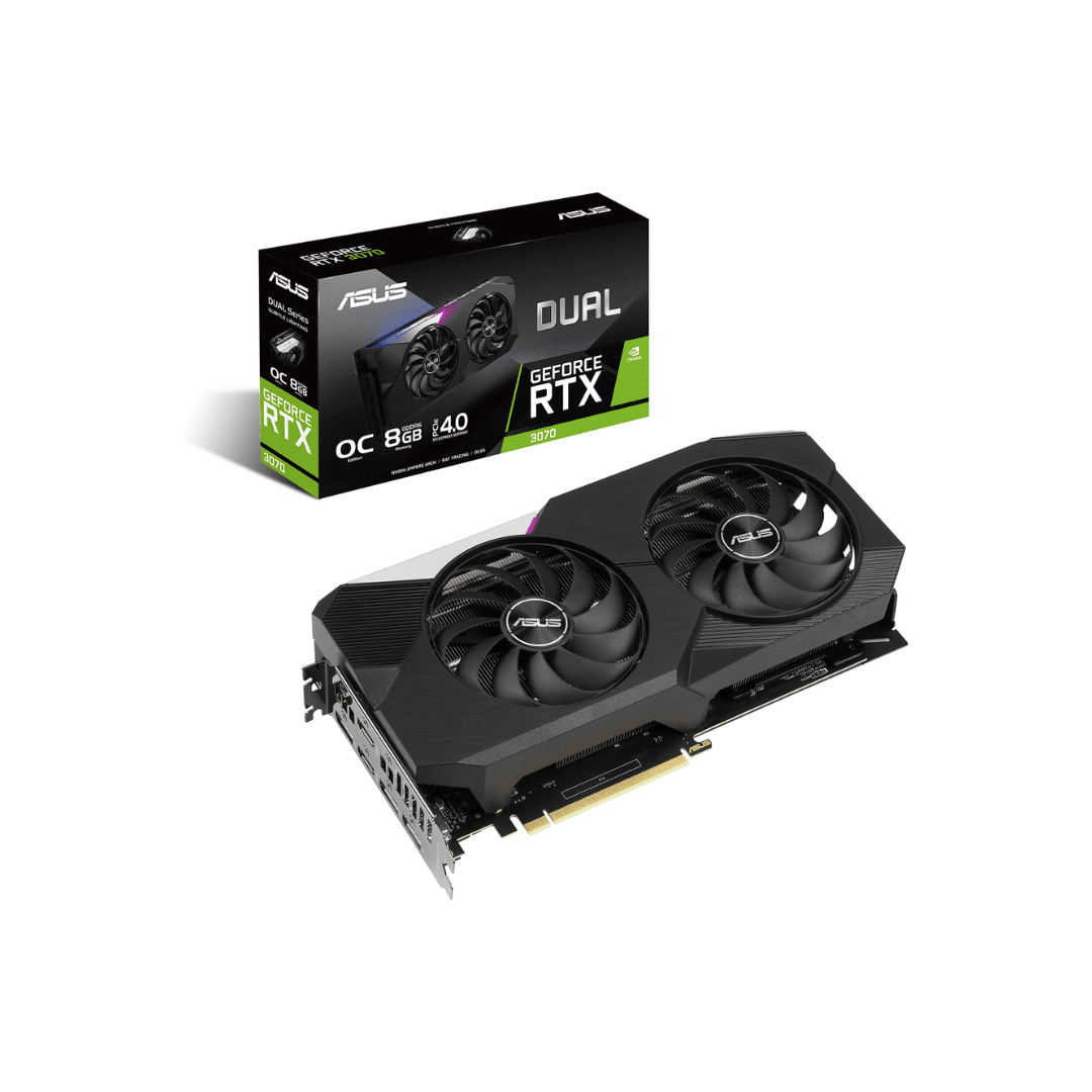 3070 (6) RTX 3070 ASUS DUAL OC 8GB GDDR6 (USADA) - Imagen 1