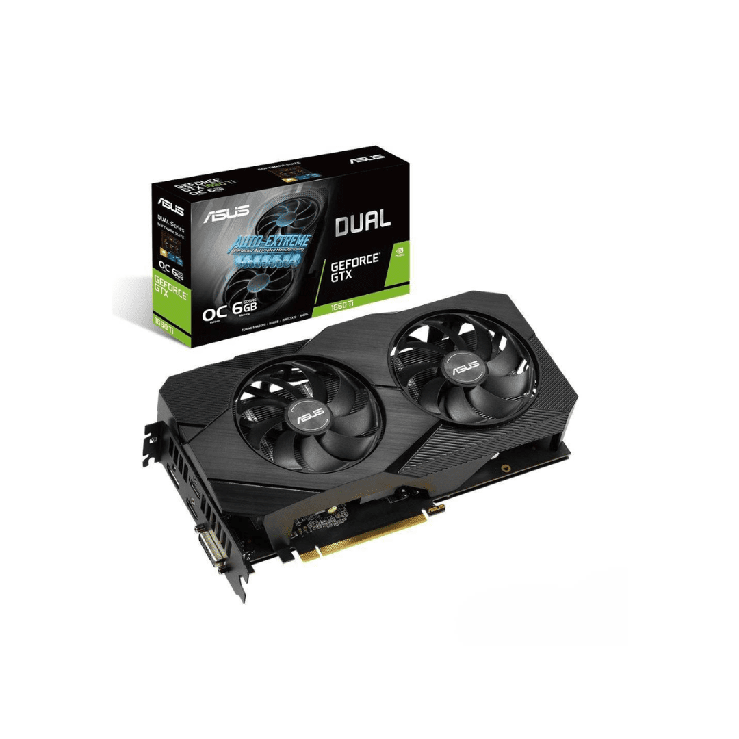 1660 super GTX 1660 SUPER ASUS DUAL OC 6GB GDDR6 (USADA) - Imagen 1